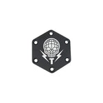 PRP Terra Crew Death Grip steering wheel center cap with 6-bolt mounting holes and logo detail