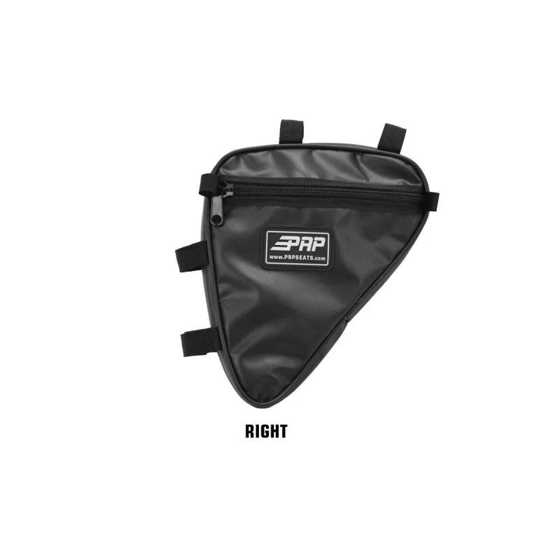 Black PRP Right Side storage bag for 90-degree roll cage truss supports.