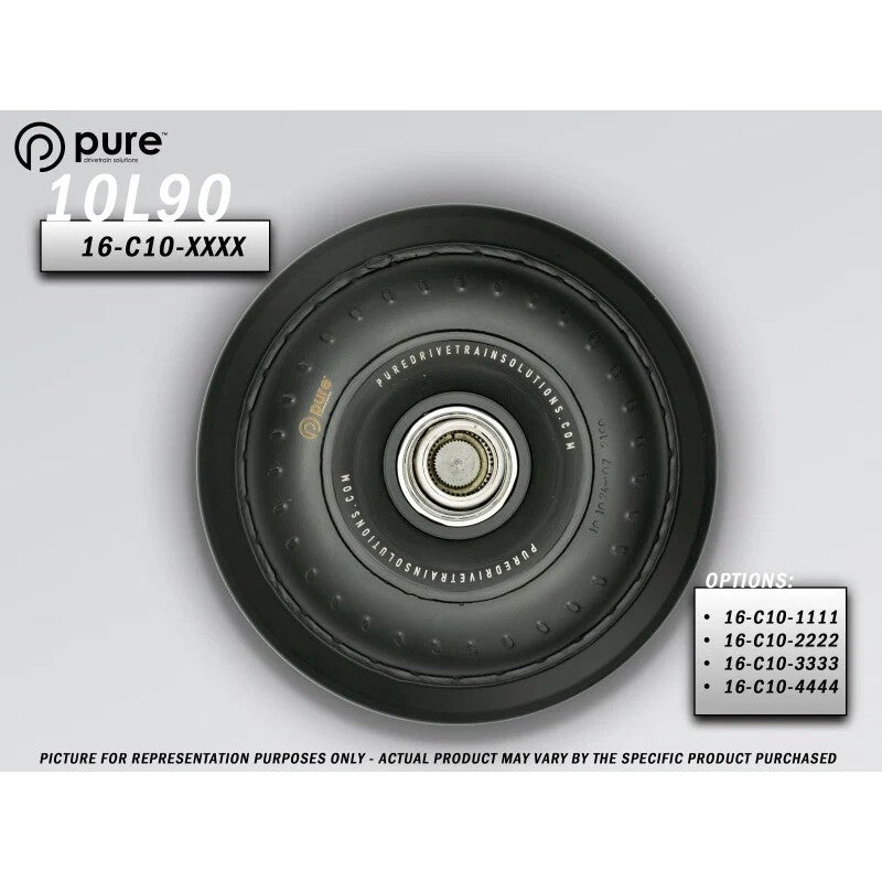 Pure Drivetrain 10L80/10L90 Chevy High Performance Billet Torque Converter - Big Blower w/ 6.2 LT4