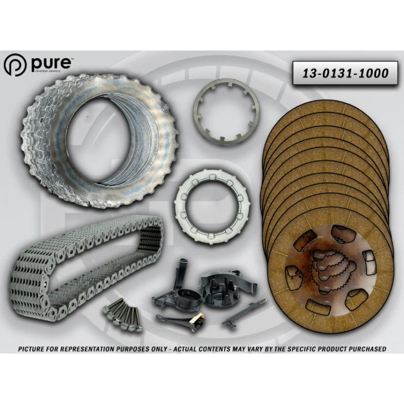Pure Drivetrain ATC 13-1 High Performance Hard Parts Kit (HPK) internal drivetrain components.