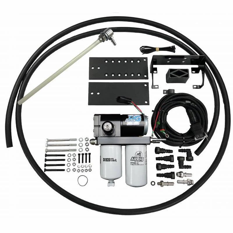 PureFlow AirDog II-5G Fuel Air Separation System A7SABD427 with pump and filtration assembly for RAM 6.7L Cummins.