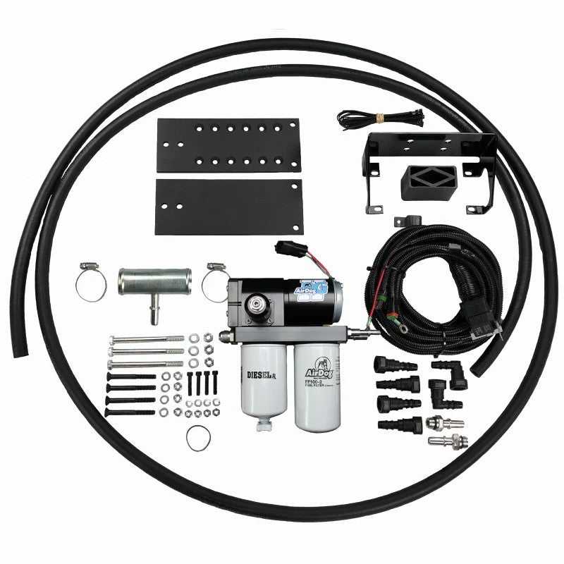 PureFlow AirDog II-5G DF-100-5G Fuel Air Separation System for Chevrolet 6.5L Diesel