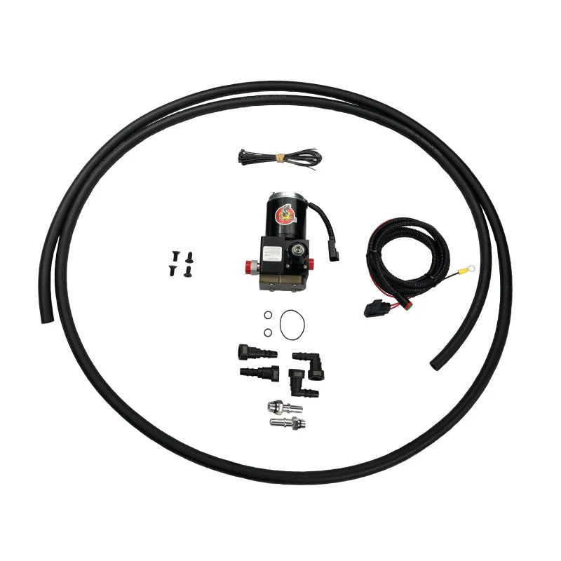PureFlow Raptor 4G fuel lift pump R4SBC138 for 2015-2016 Chevrolet 6.6L Duramax diesel engines.