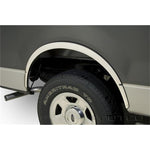 Putco 97219 polished 304 stainless steel fender trim set with rubber edge seal for 2004-2014 Ford F-150.