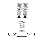 QA1 Level 1 Handling Kit for 1967-1969 GM F-Body featuring single adjustable shocks and tubular suspension components.