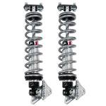 Pair of QA1 Pro-Coil rear single adjustable coilovers with silver springs for 1978-1988 GM G-Body models.