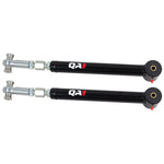QA1 5234 black powder-coated adjustable lower trailing arms with mounting hardware for 1978-1988 GM G-Body vehicles.