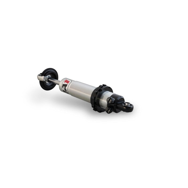 QA1 DD501 Proma Star Series aluminum double adjustable coil-over shock absorber with spherical bearing mounts.