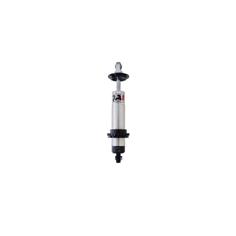 QA1 Proma Star Series single adjustable coil-over shock featuring spherical bearing mounts and a threaded aluminum body.