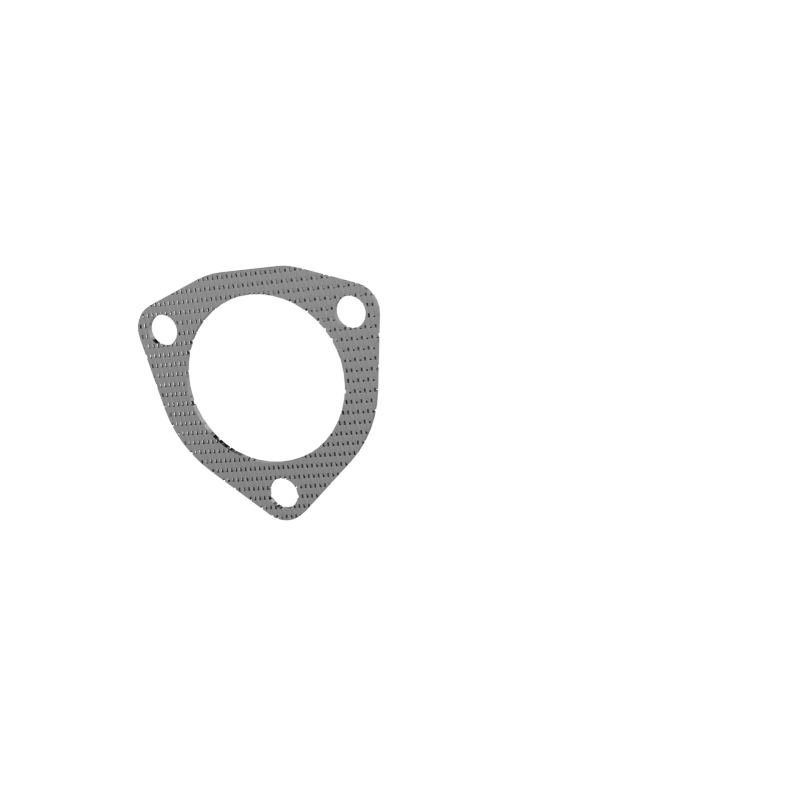 High-temperature 3-bolt replacement gasket for 2.5-inch QTP QTEC exhaust cutouts.