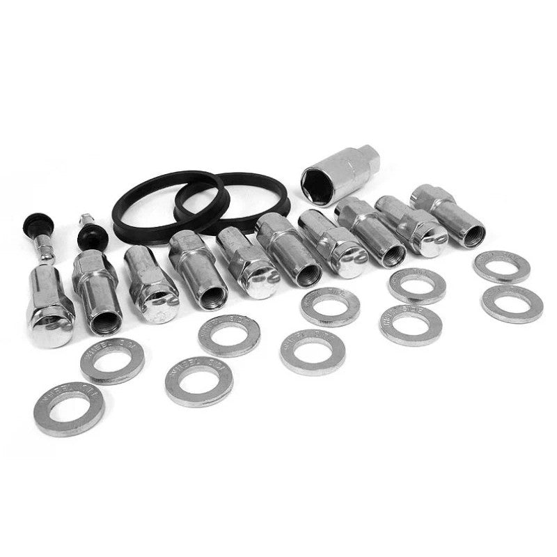 Race Star 14mm x 1.50 closed end deluxe lug nuts in a 10 piece kit for CTS-V models