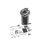 Anodized billet aluminum Radium Engineering in-tank fuel pump hanger for 2011-2025 Ford Mustang models.