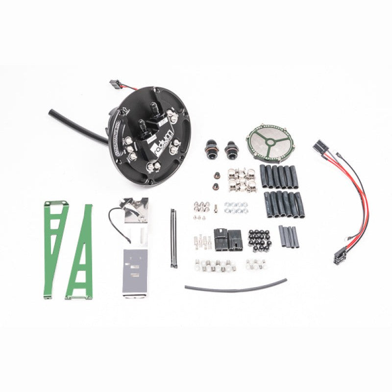Radium Engineering aluminum fuel pump hanger for Nissan S13 and R32 RWD chassis
