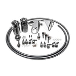 Radium Engineering dual catch can system with Fluid Lock technology and mounting hardware for 2005-2013 Corvette.