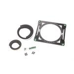 Clear Radium Engineering polycarbonate fuel pump access cover and mounting hardware for 2010-2015 Chevrolet Camaro.