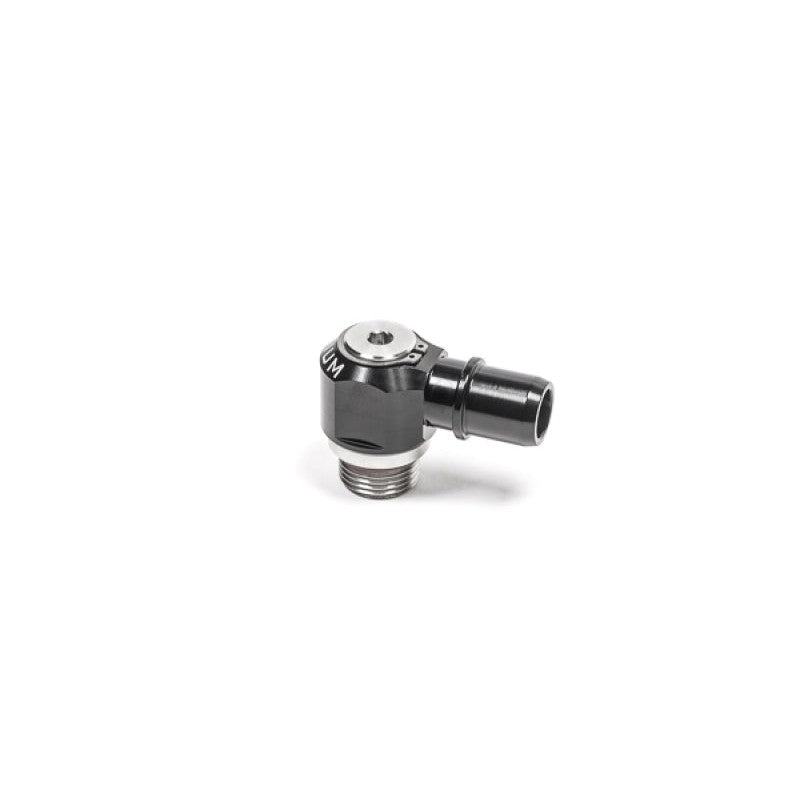 Radium Engineering 10AN ORB swivel banjo fitting to 0.750 inch SAE male quick connect