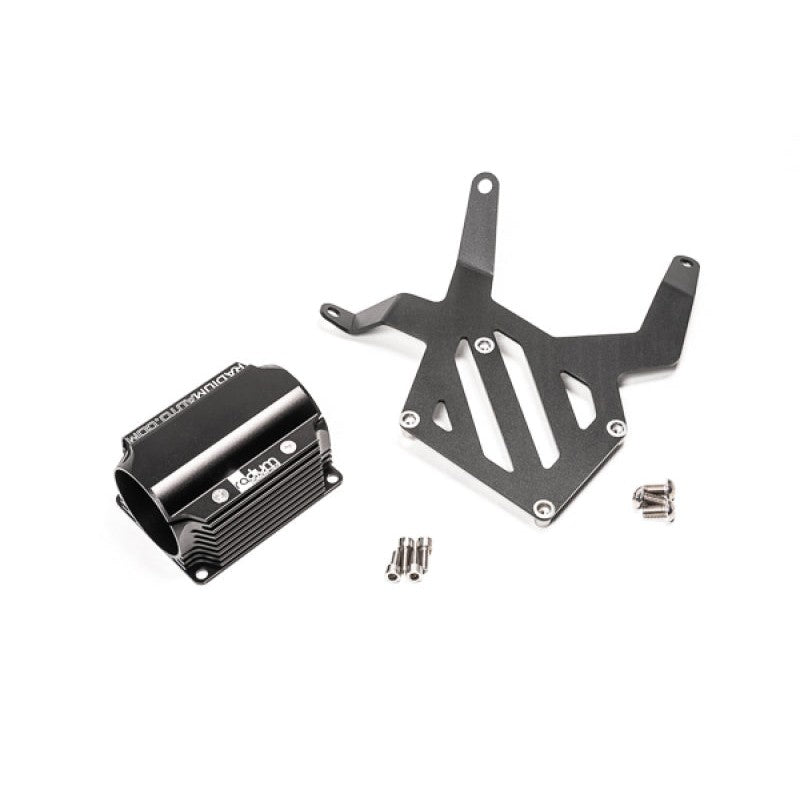 Radium Engineering fuel filter mounting bracket for 2012+ Subaru BRZ and Toyota 86 chassis