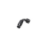 Radium Engineering 14-0633 black anodized -6AN 90-degree PTFE hose end.