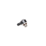 Radium Engineering 6AN ORB swivel banjo fitting with 10mm hose barb adapter.