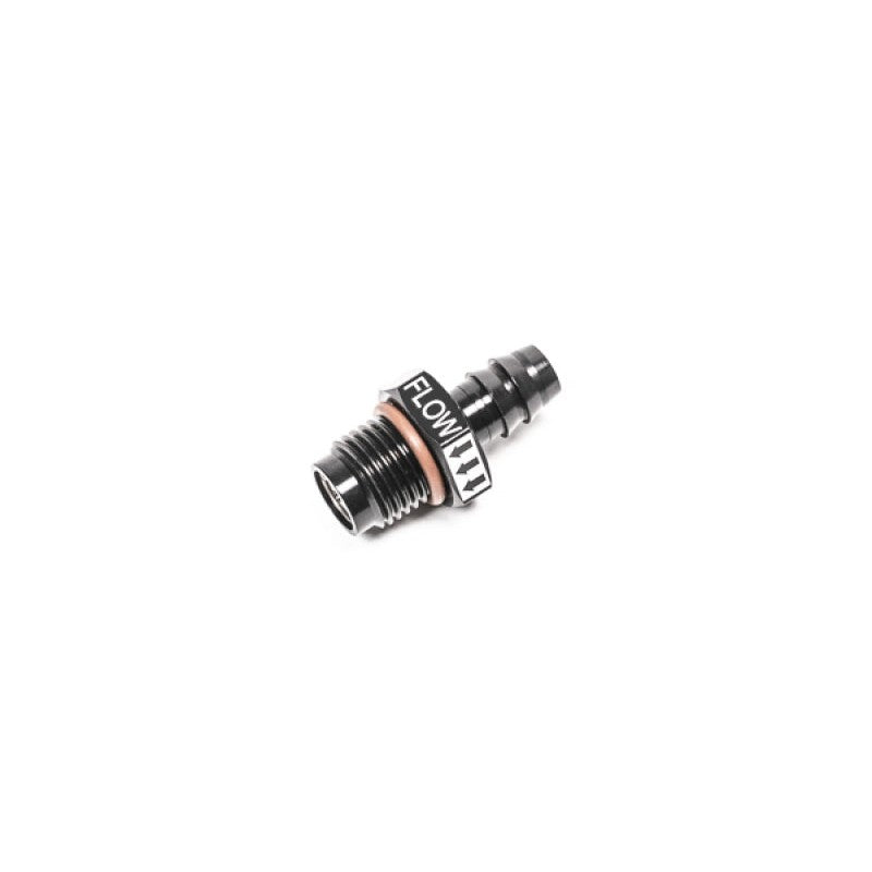 Radium Engineering 20-1534 6AN ORB male to 10mm hose barb one-way check valve fitting