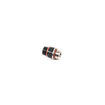 Radium Engineering 14-0706 male 6AN ORB to male 6AN ORB swivel union fitting with central rotation nut.