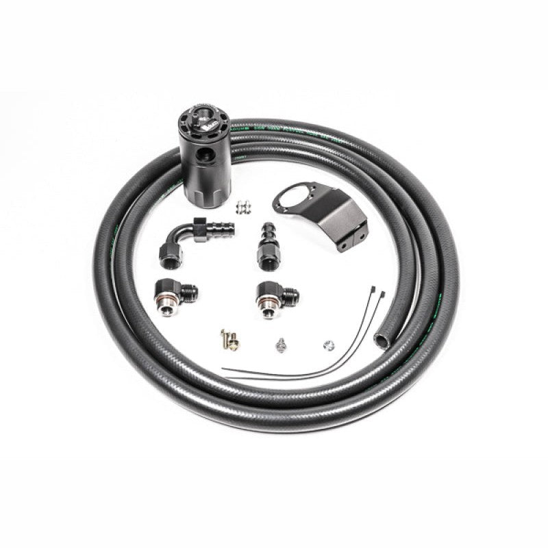 Radium Engineering CCV catch can kit with Fluid Lock for 1989-1994 Nissan 240SX S13 chassis.