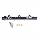 CNC machined aluminum Radium Engineering fuel rail for 1994-2005 Mazda Miata MX-5