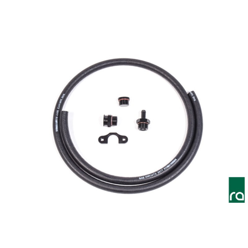 Radium Engineering fuel rail plumbing kit including hoses and fittings for 1994-1997 Mazda Miata