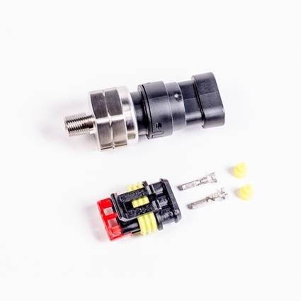 Radium Engineering 20-0236 adjustable pressure switch with electrical terminals and 1/8 inch NPT threads.