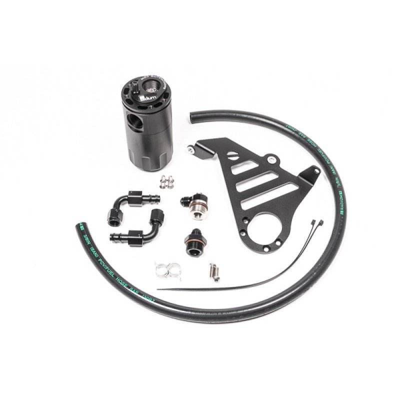 Radium Engineering Fluid Lock PCV catch can kit with mounting bracket and hoses for Ford Focus RS and ST.