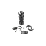 Radium Engineering XL billet aluminum competition catch can with dual -10AN ORB ports and VTA filter top