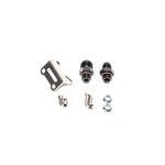 Radium Engineering Gen 2 DMR remote adapter kit including mounting bracket and specialized fuel fittings