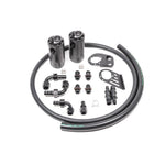 Radium Engineering dual oil catch can kit with Fluid Lock for 2014-2019 Ford Fiesta ST, MPN 20-0379-FL