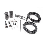 Radium Engineering Dual Fluid Lock oil catch can kit with mounting brackets for Nissan 350Z and Infiniti G35