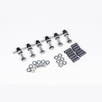 Pack of six Radium Engineering electrical bulkhead studs with insulating washers and mounting nuts