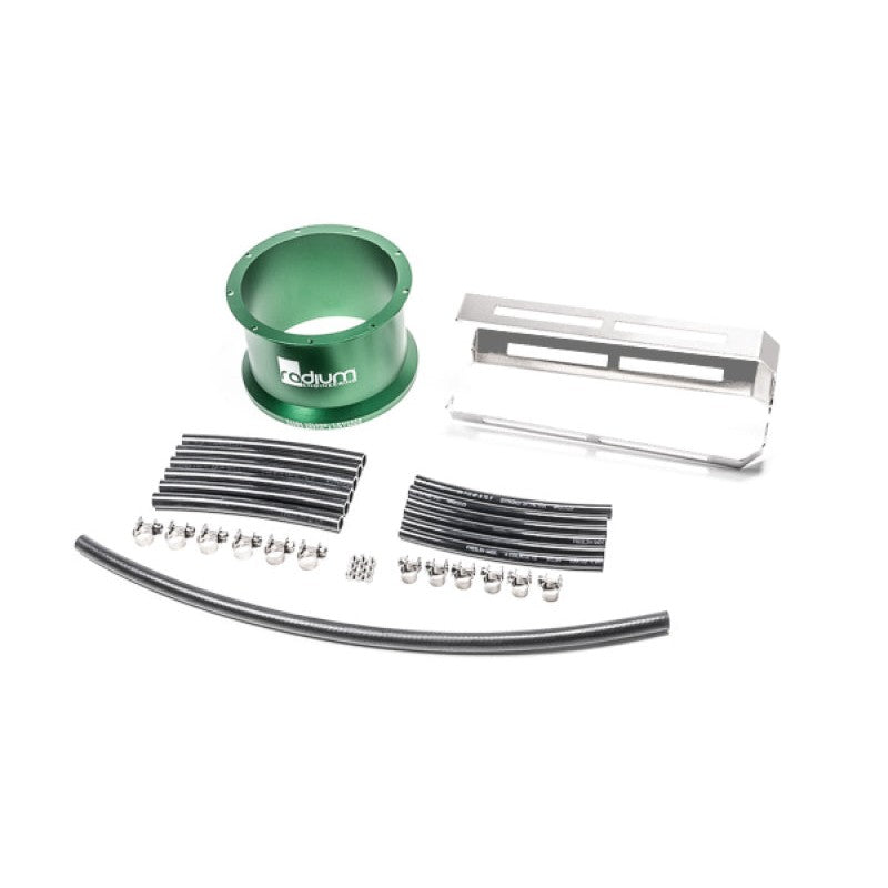 Radium Engineering CNC machined aluminum 3.7 inch extension kit for FCST-X fuel cell surge tank