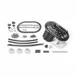 Radium Engineering FCST-X Fuel Cell Surge Tank for TI Automotive E5LM brushless fuel pumps.