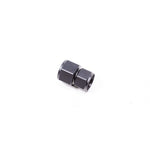 Black anodized aluminum Radium Engineering 10AN female to 8AN female adapter fitting