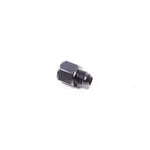 Black anodized Radium Engineering 14-0534 adapter fitting with 10AN female and 8AN male connections.