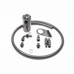 Radium Engineering Fluid Lock crankcase catch can kit with mounting bracket and hoses for the 2014-2019 Ford Fiesta ST.
