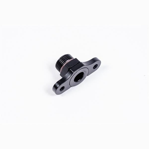 Radium Engineering 8AN ORB fuel pressure regulator adapter with 11mm bore and M6 mounting hardware