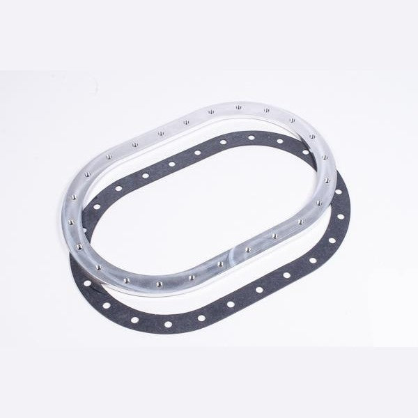 Radium Engineering 20-0278 24-bolt aluminum fuel cell weld flange for custom fuel tank fabrication