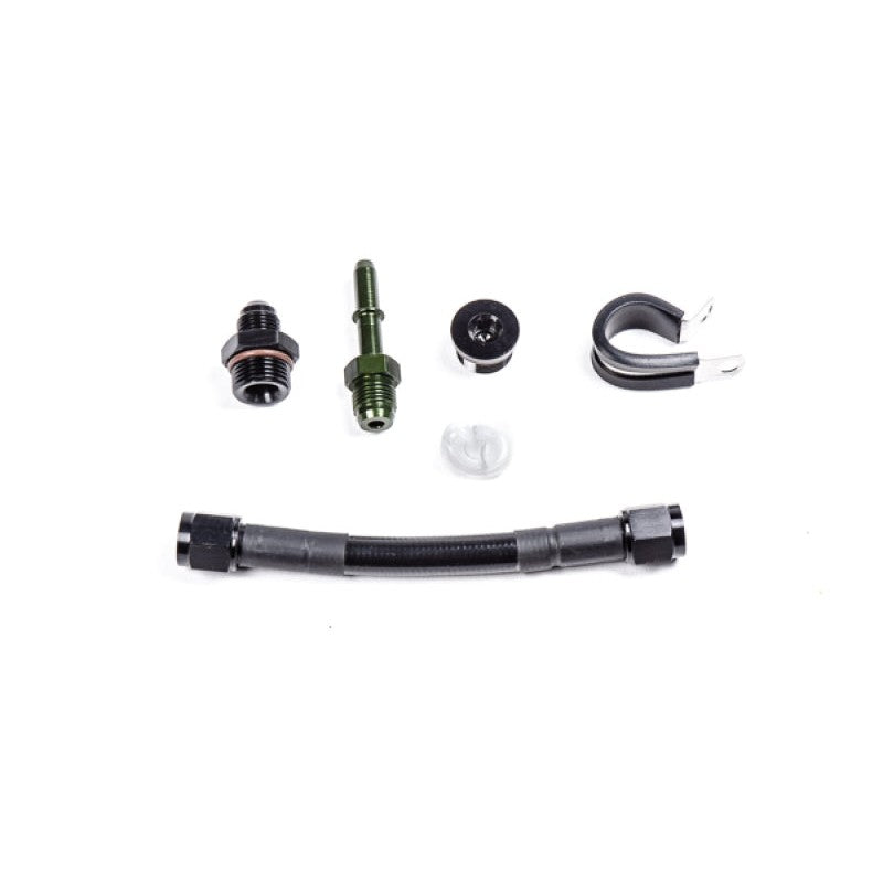 Radium Engineering fuel rail plumbing kit 20-0012-PK for Toyota 2ZZ-GE powered 2005-2011 Lotus Elise.
