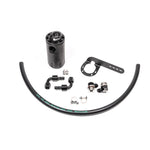 Radium Engineering Fluid Lock PCV catch can kit with black anodized canister and hoses for 2017-2020 Honda Civic Type R.