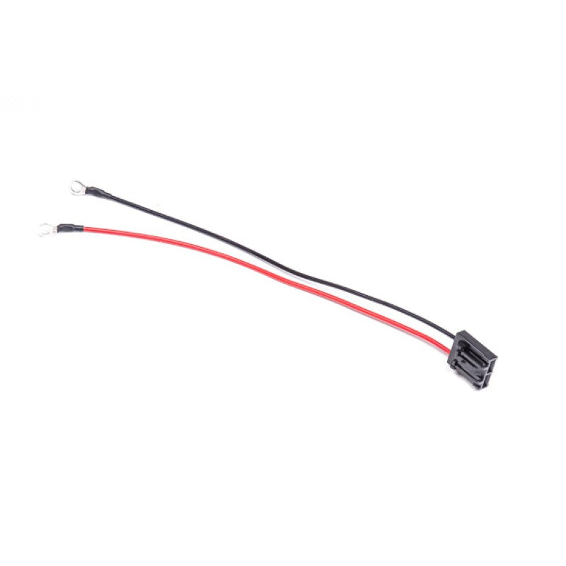 Radium Engineering internal fuel pump harness with Walbro GSS connector and ring terminal terminations.