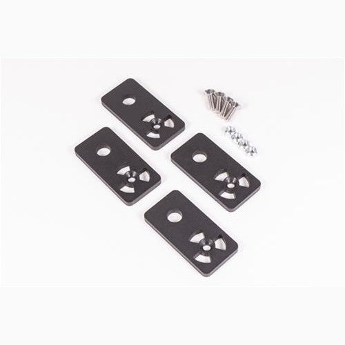 Radium Engineering rear clamshell shim kit components for 2006-2010 Lotus Exige alignment