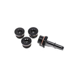 Radium Engineering fuel rail plumbing adapter kit including fittings for Mazda MZR and Ford Duratec fuel systems.