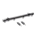Black Radium Engineering CNC machined fuel rail with four 8AN ORB ports for Mazda MZR and Ford Duratec engines.