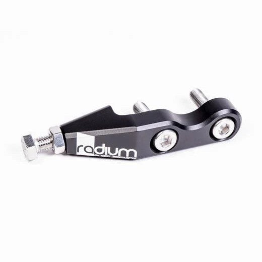 Radium Engineering silver aluminum clutch fork stop for Mitsubishi Lancer Evolution 20-0262.