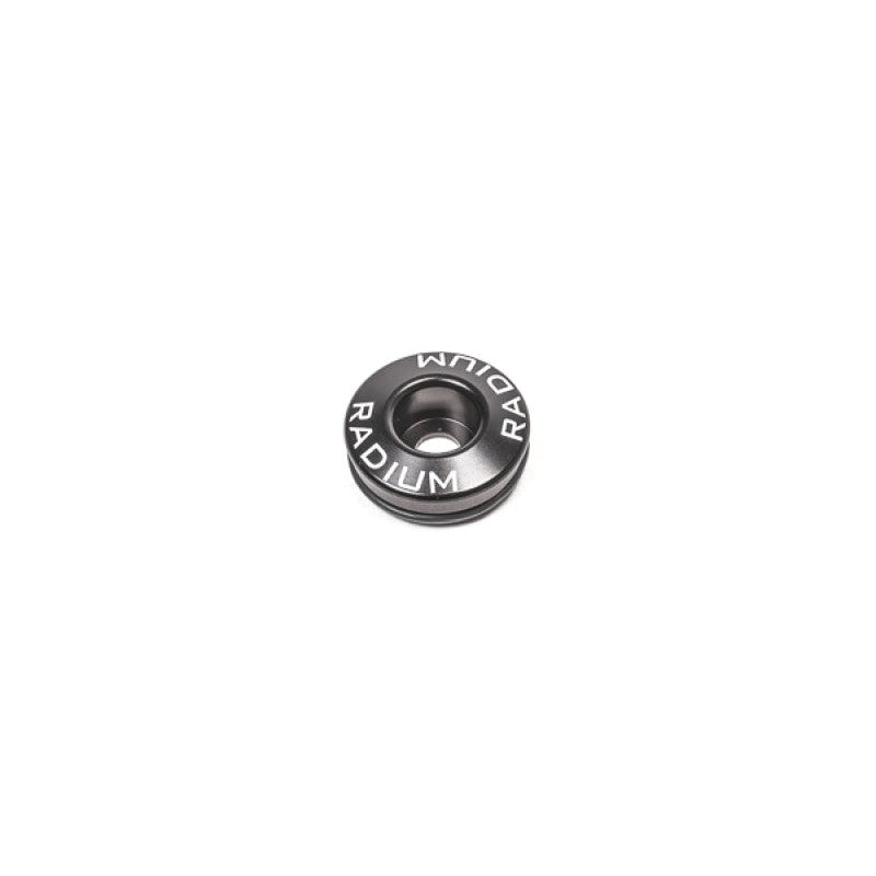 Radium Engineering machined 30mm injector seat for Nissan top-feed fuel conversion.